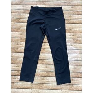 Nike Women's Power Epic Crop Leggings - 938602-010 - Black - XS
